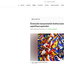 El mercado transaccional de Amrica Latina moviliz un 11% menos de capital hasta septiembre